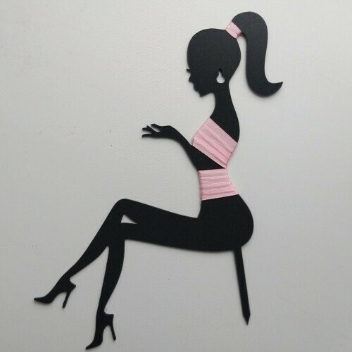 Силуэт девушки