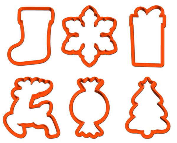 Формочки для имбирного печенья