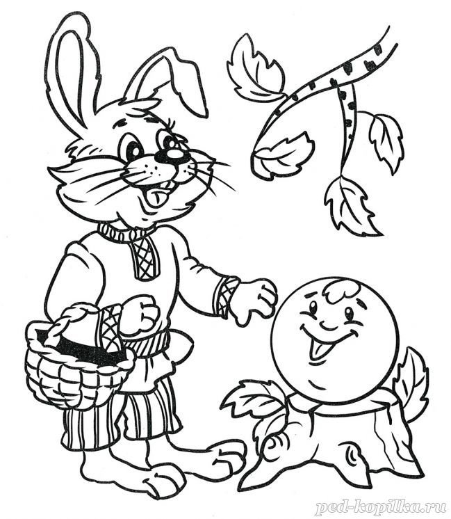 Герои сказок раскраски для детей