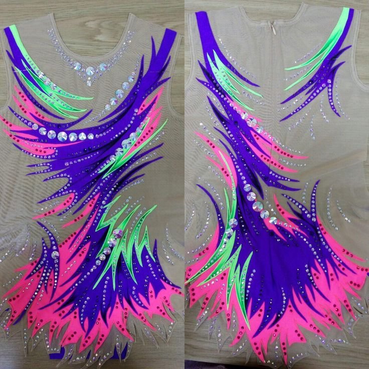 Трафарет для купальников для художественной