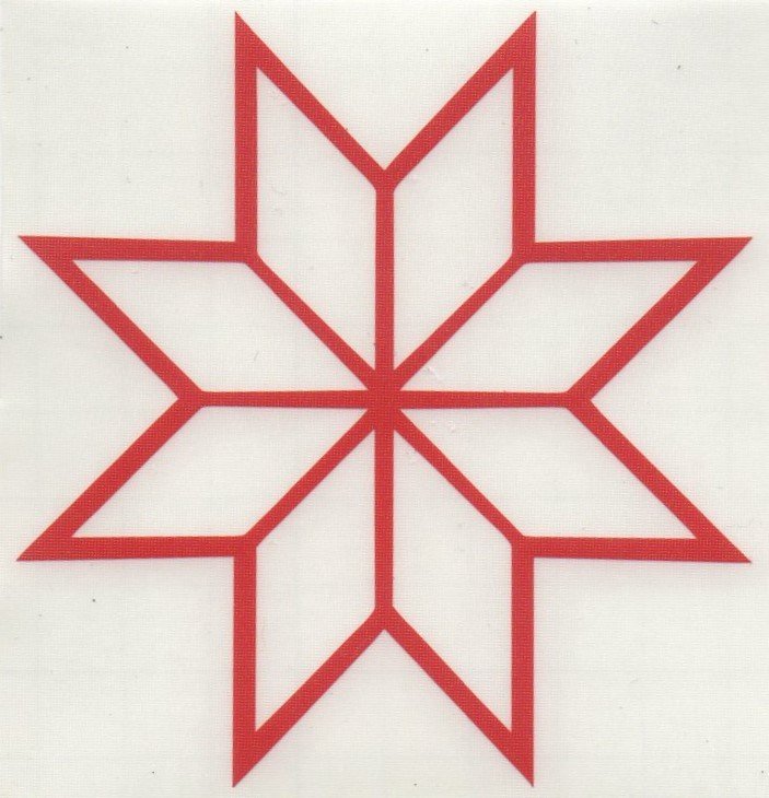 Символ Алатырь восьмиконечная звезда