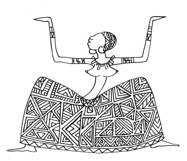 Африканские узоры