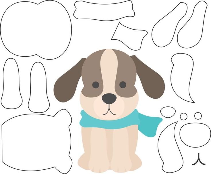 Аппликация шаблон