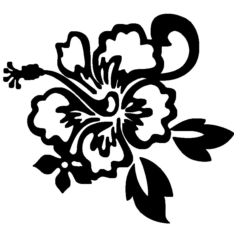Трафарет "цветы"