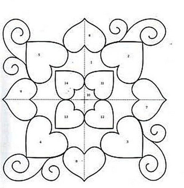 Аппликация схема