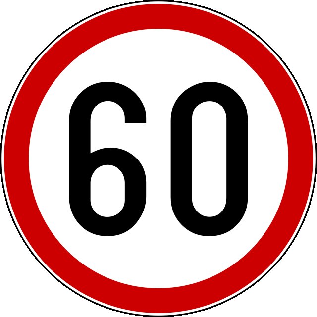 Дорожный знак 3.24 ограничение максимальной скорости