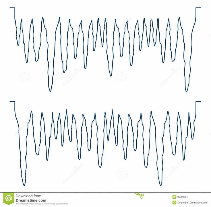 Сосульки на окна трафареты