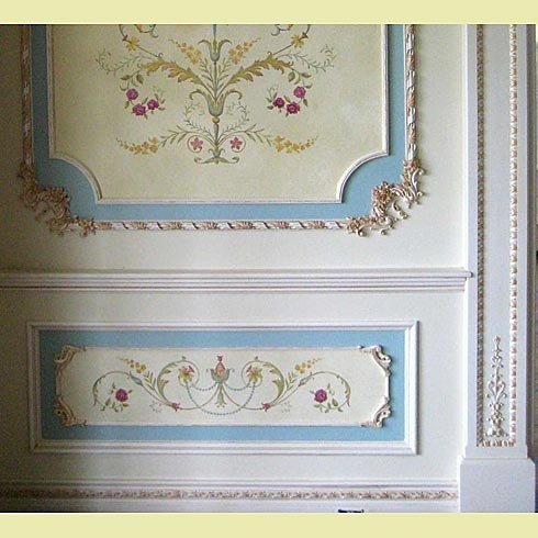 Альфрейная роспись Ренессанс