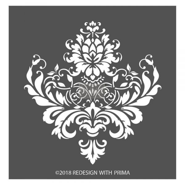 Трафаретные узоры на мебели