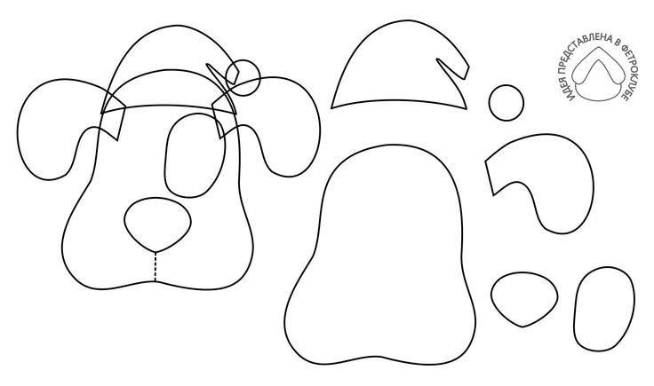 Шаблоны для фетровых игрушек