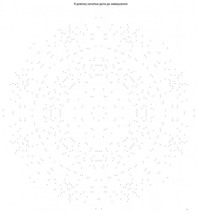 точки для мандалы