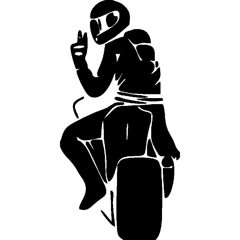 Силуэт мотоцикла