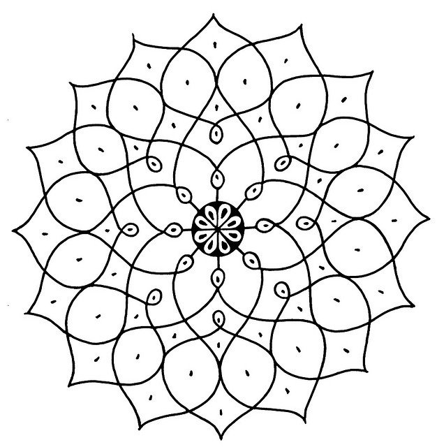 Точечная Мандала