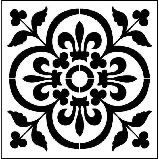 Квадратный орнамент