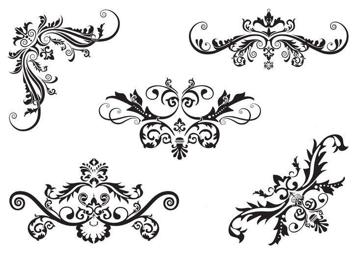 Винтажные узоры