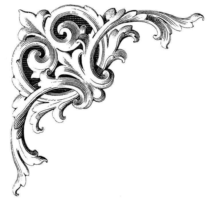 Угловой узор