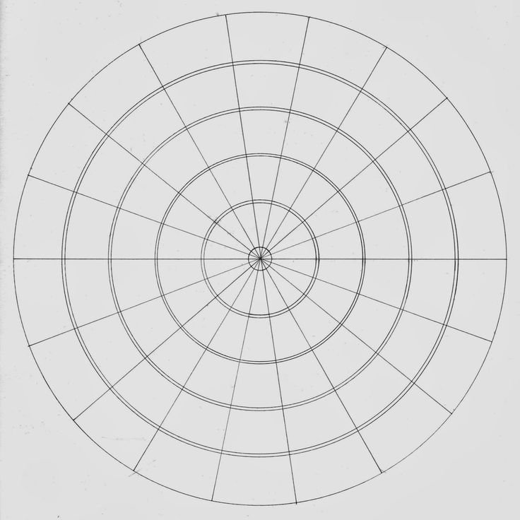 Круги для рисования мандал