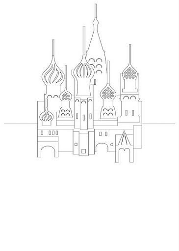 Киригами православная Церковь