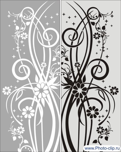 Пескоструйные узоры на стекле