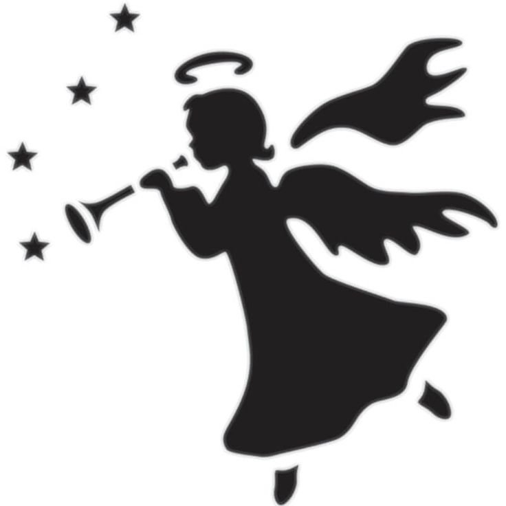 Силуэт ангела