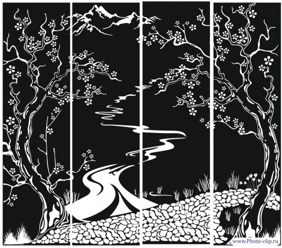 Трафареты для гравировки на стекле