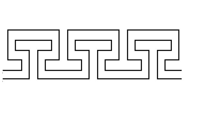 Башкирский узор орнамент трафарет
