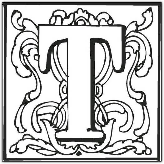 Буквицы раскраски для детей