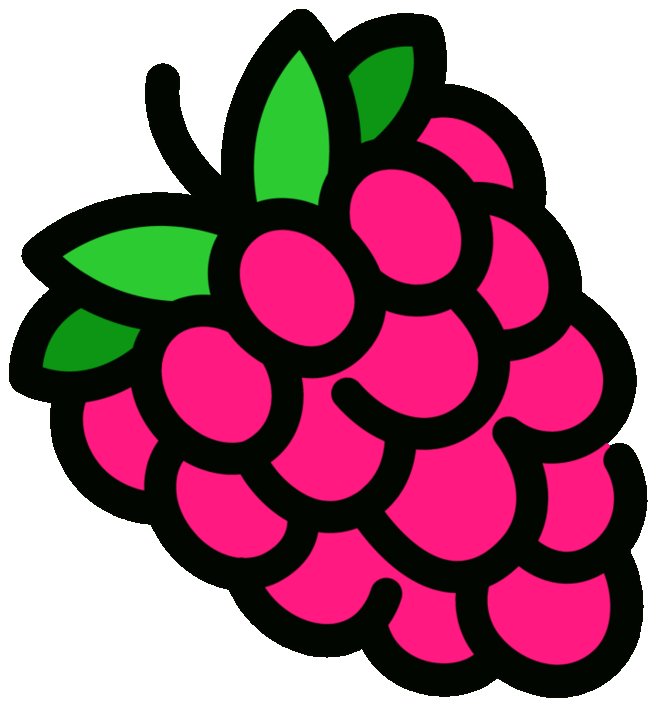 Трафарет ягоды