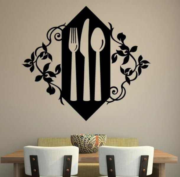 Трафареты для декора кафе