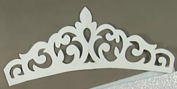 Лекало диадемы