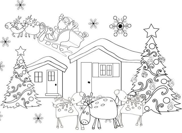 Новогодние рисунки карандашом