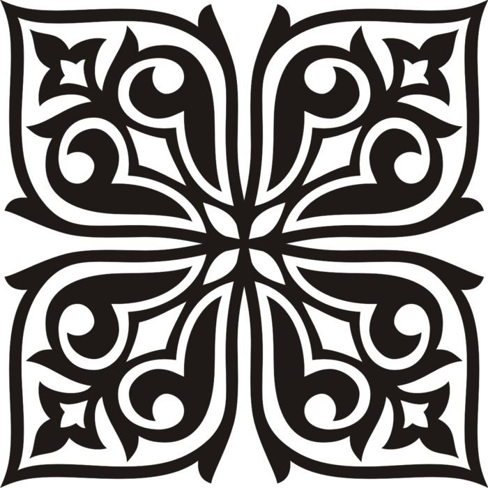 Казахские узоры