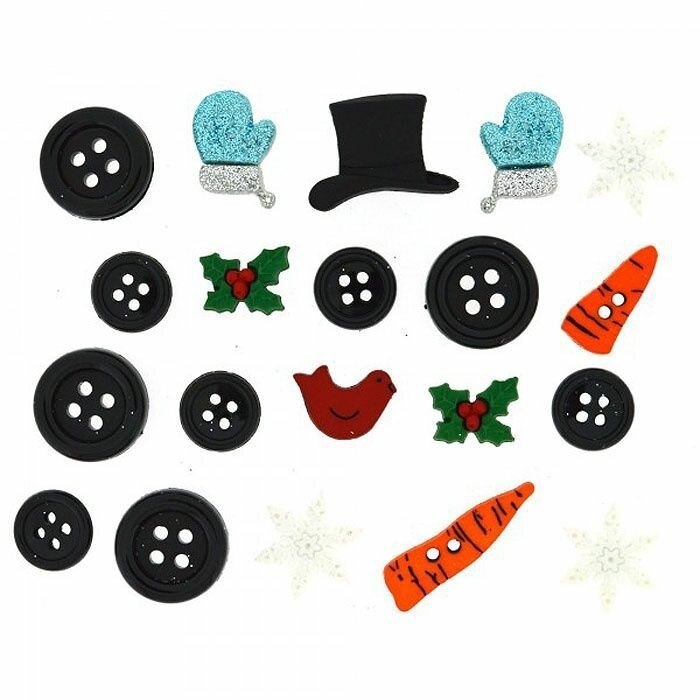 Трафарет пуговицы