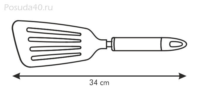 Чертёж лопатки для кухни