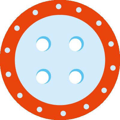 Пуговицы мультяшные