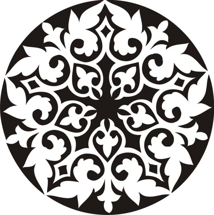 Орнамент в круге