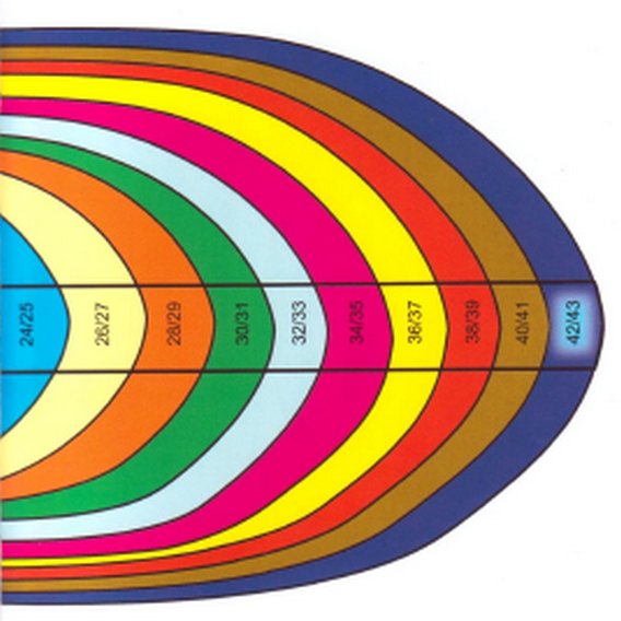 Блокатор для носков лекало