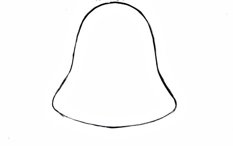 Трафарет "колокольчики"