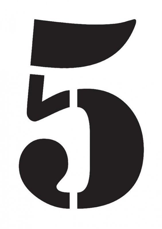 Трафарет "цифры"