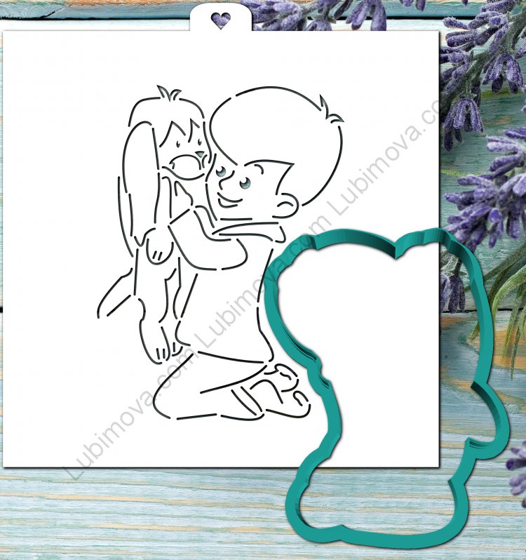 Вытынанки на окна малыш и Карлсон