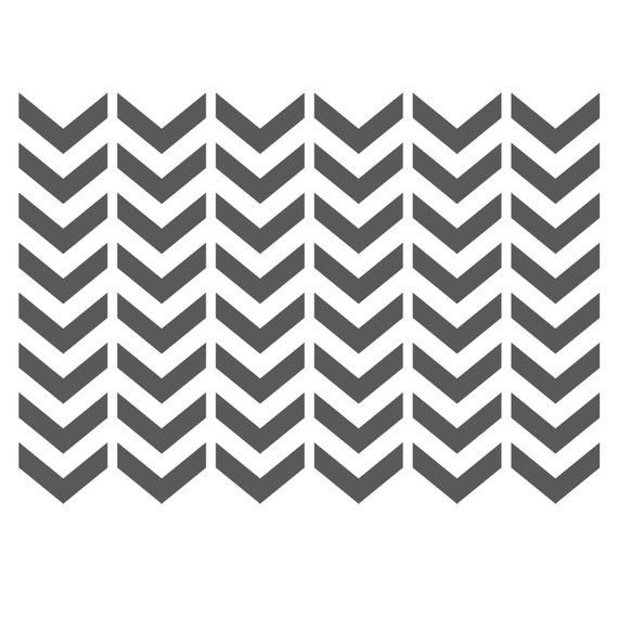 Шеврон трафарет длинные