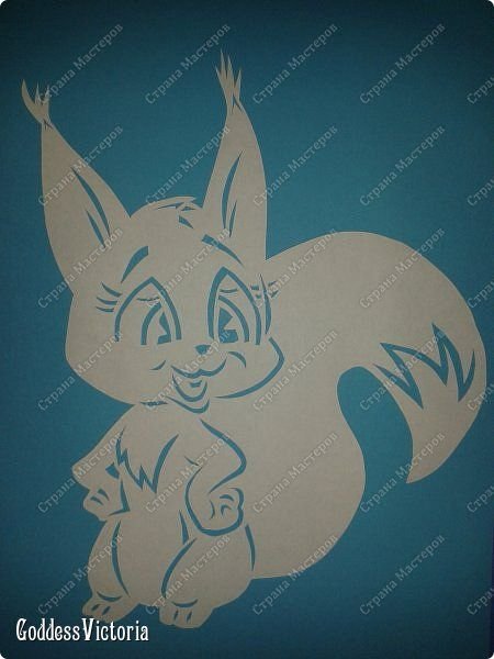 Новогодние вырезалки белка