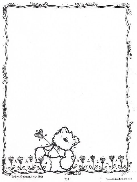 Рамка раскраска для детей