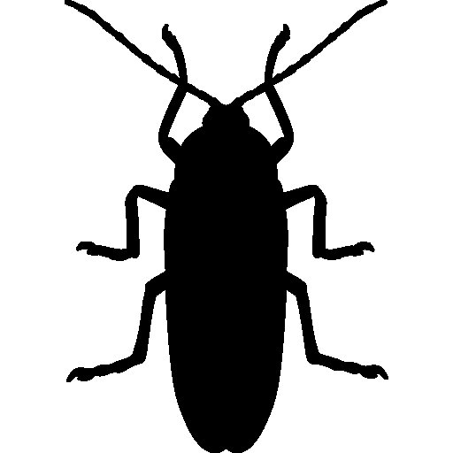 Таракан трафарет