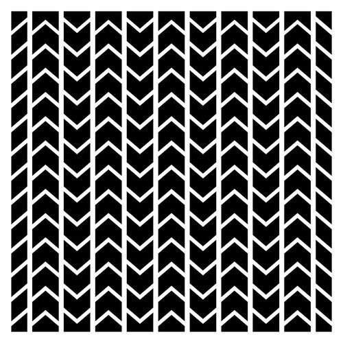 Трафарет SCRAPBERRY'S Шеврон 15,2*15,2см толщина 0,15мм