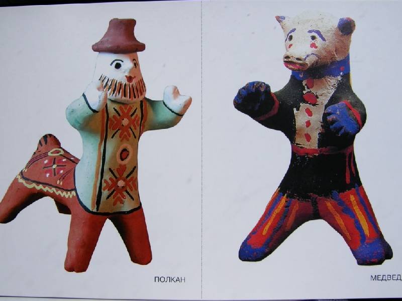 Каргопольская игрушка конь Полкан