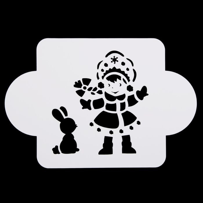 Трафарет пластиковый