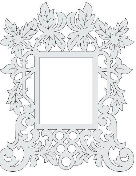 Резные фоторамки из фанеры