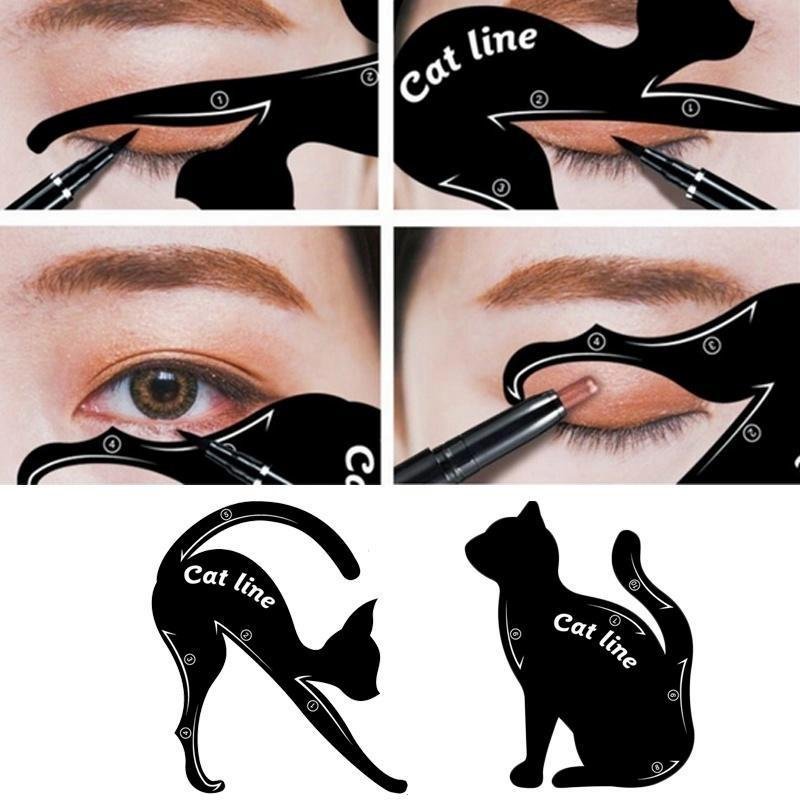 Трафарет для стрелок для глаз