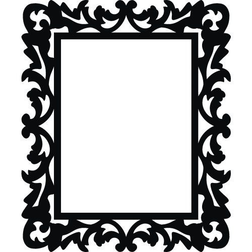 Ажурная рамка